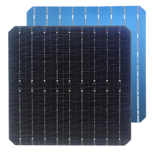 Solar Cell P/N Type 182.2x182.2mm Right angle Mon Stalline Substrate